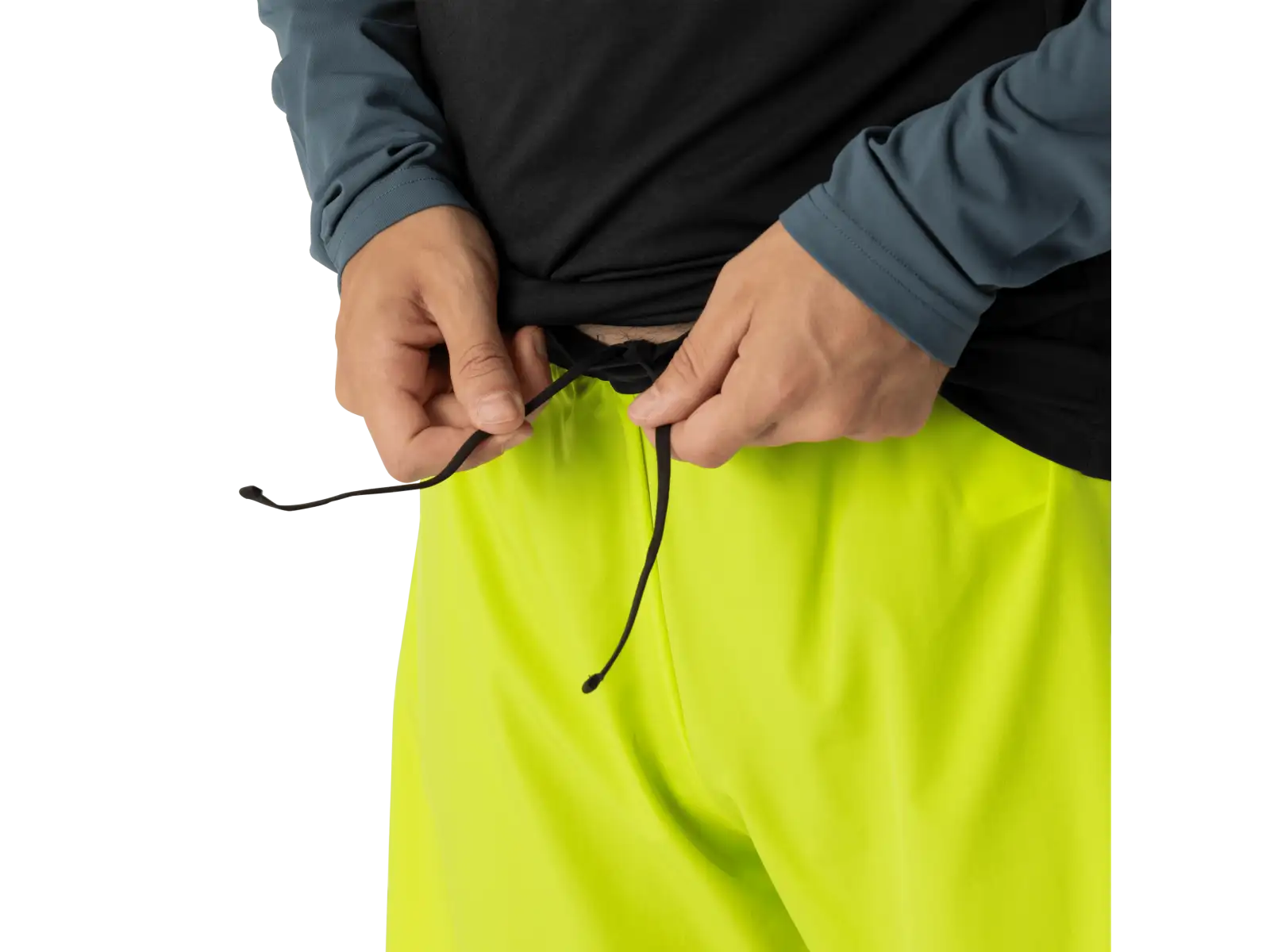 Dynafit Alpine Pro 2w1 męskie spodenki do biegania Ultra Yellow