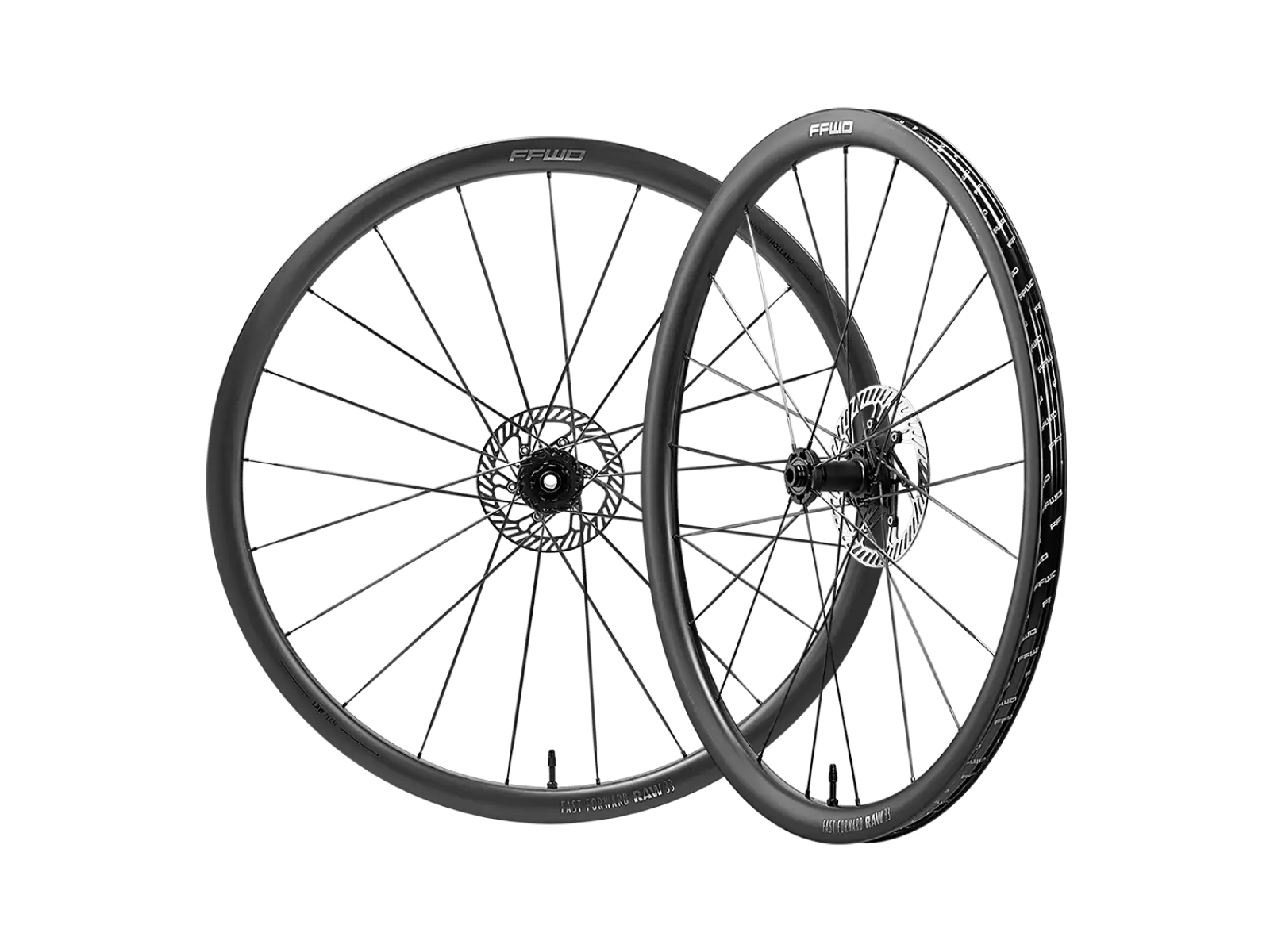 FFWD RAW CS 33 szosowe wyplecione koła Matt Black