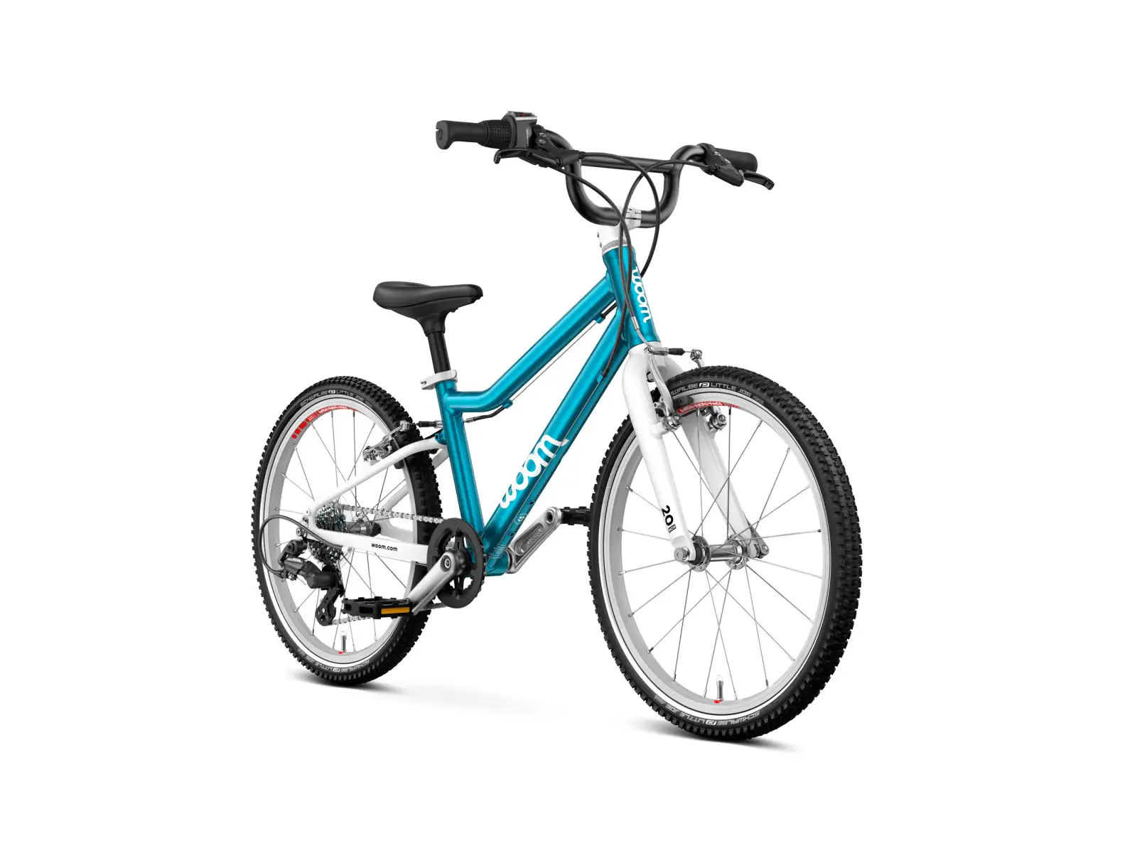 Woom GO 4 rower dziecięcy 20" Metallic Blue