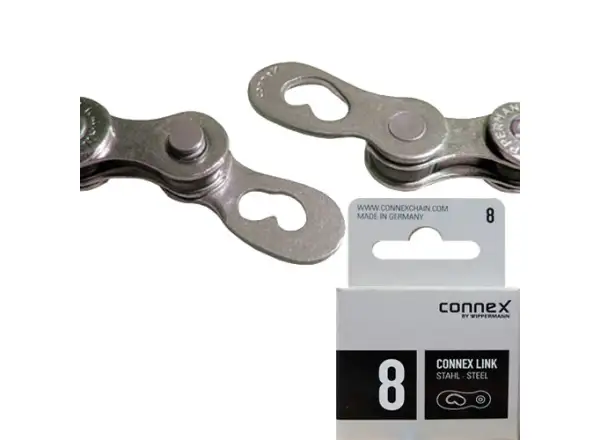 Connex 8 biegowe szybkozłącze srebrne