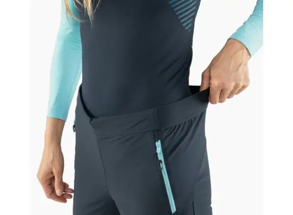 Dynafit Speed Dynastretch damskie spodnie Black Out/Pink Glo