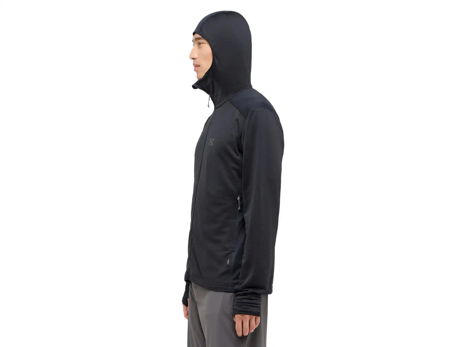 Haglöfs L.I.M Mid Multi Hood męska bluza True Black