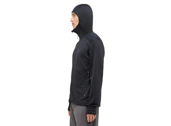 Haglöfs L.I.M Mid Multi Hood męska bluza True Black