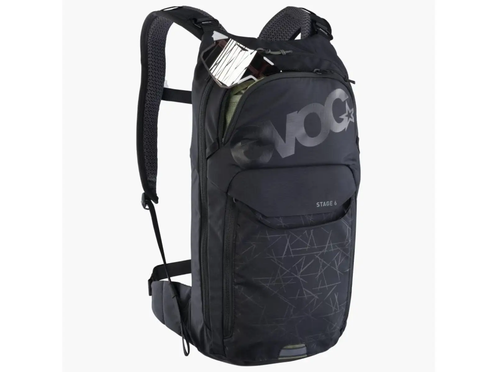 Evoc Stage 6 l plecak Black
