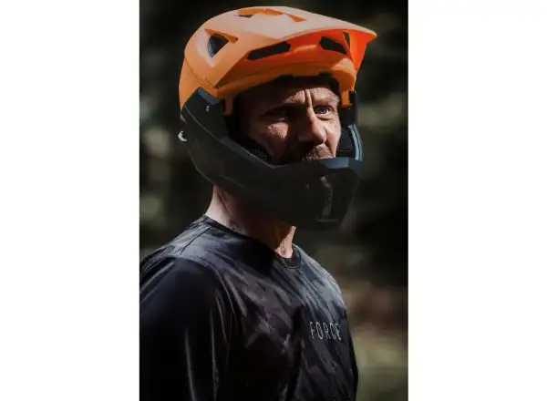 Force MTB Rules męska koszulka krótki rękaw czarny/szary
