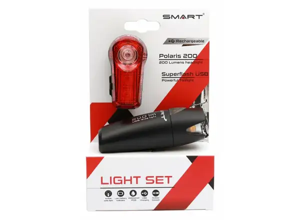 Smart BL-183USB/RL-317USB zestaw świateł