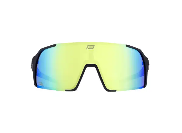 Force Glare okulary czarne/żółte lustrzane szkło