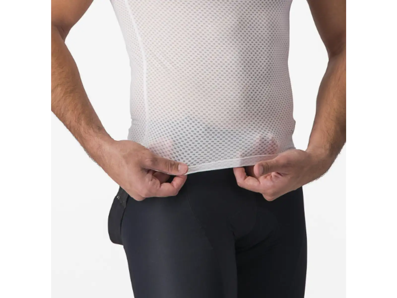 Castelli Pro Mesh 2.0 koszulka funkcyjna bez rękawów White