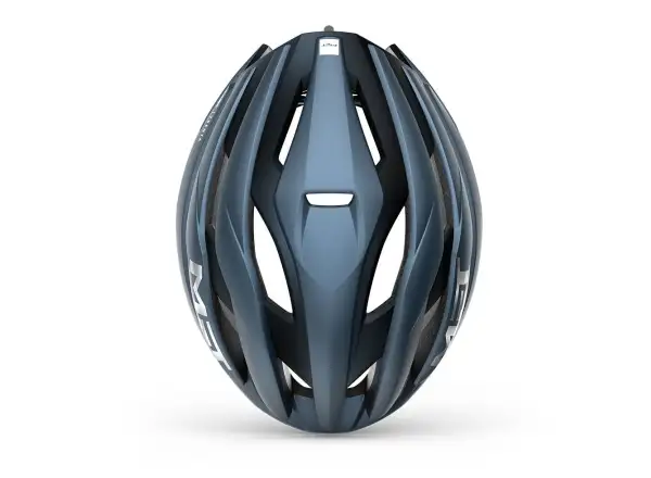 MET Trenta MIPS kask rowerowy Navy Silver