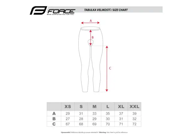 Force Ridge Lady damskie spodnie z wkładką czarna/różowa