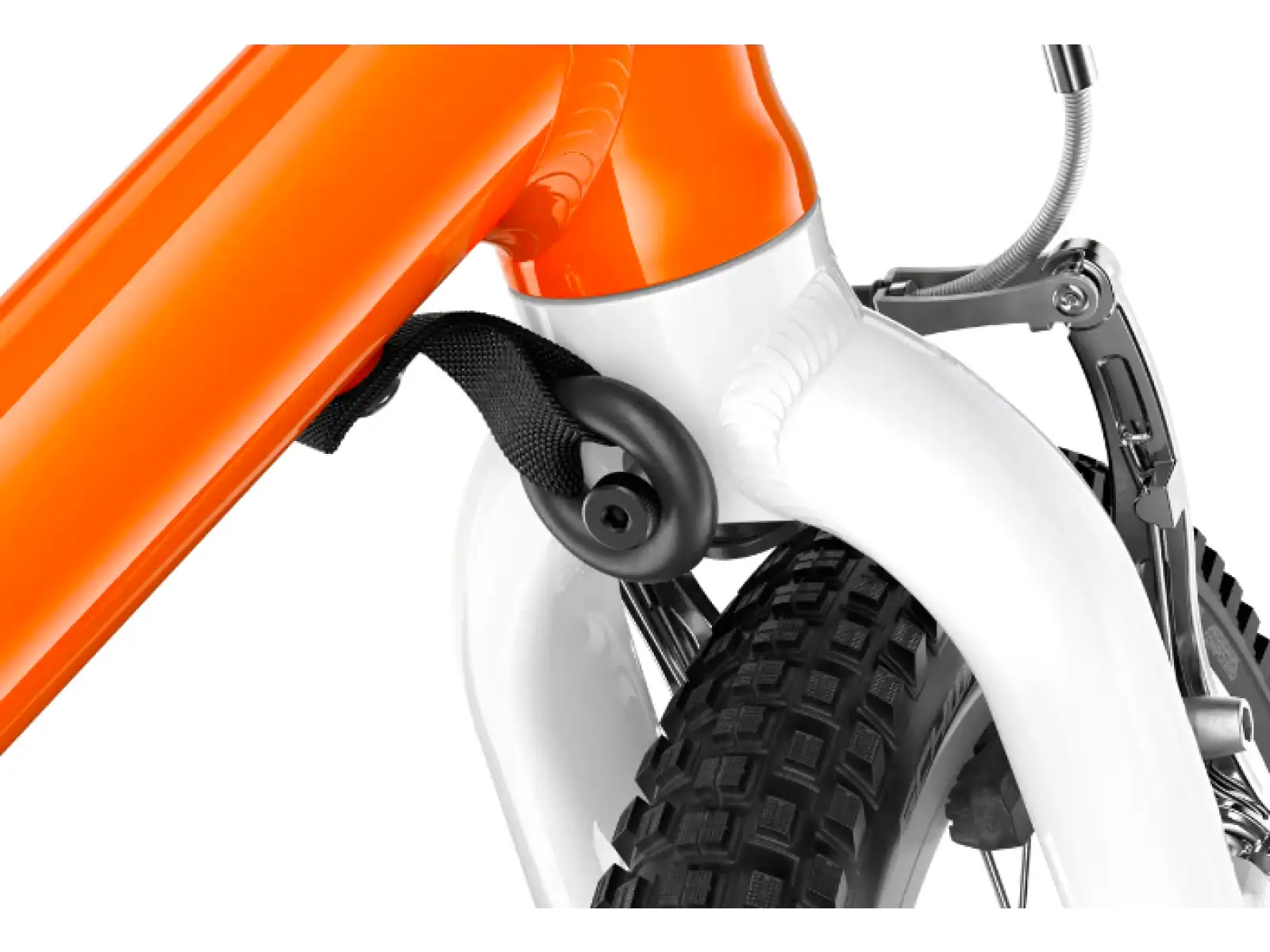 Woom 3 Automagic rower dziecięcy 16" Flame Orange