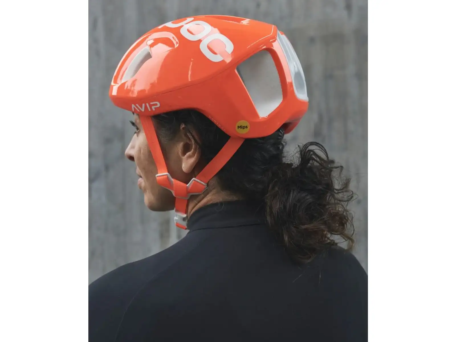 POC Ventral MIPS kask Fluorescent Orange AVIP