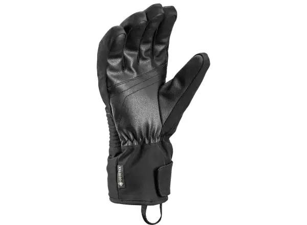 Leki Space Zero GTX zjazdowe rękawice Black