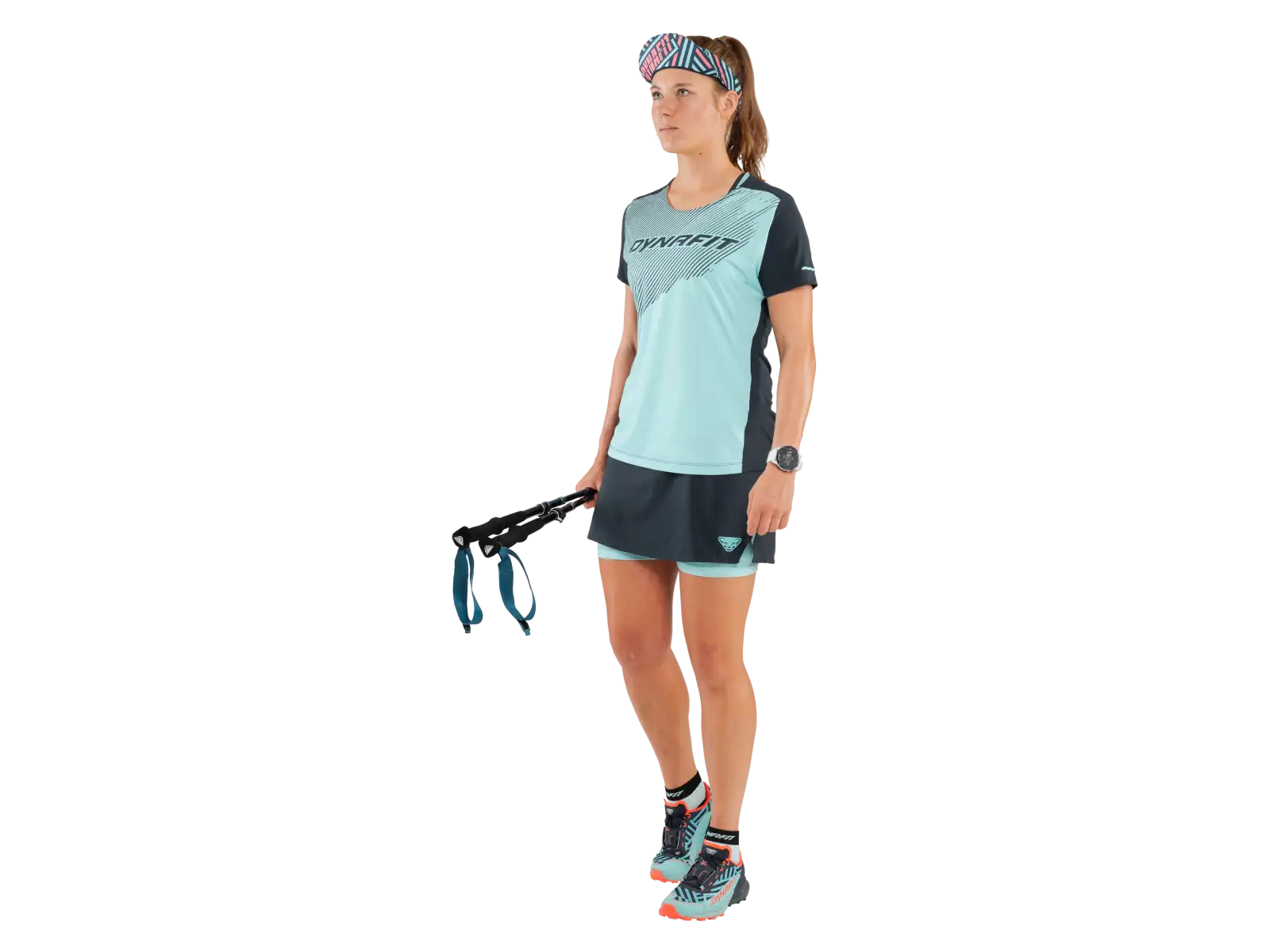 Dynafit Alpine damska koszulka krótki rękaw Marine Blue