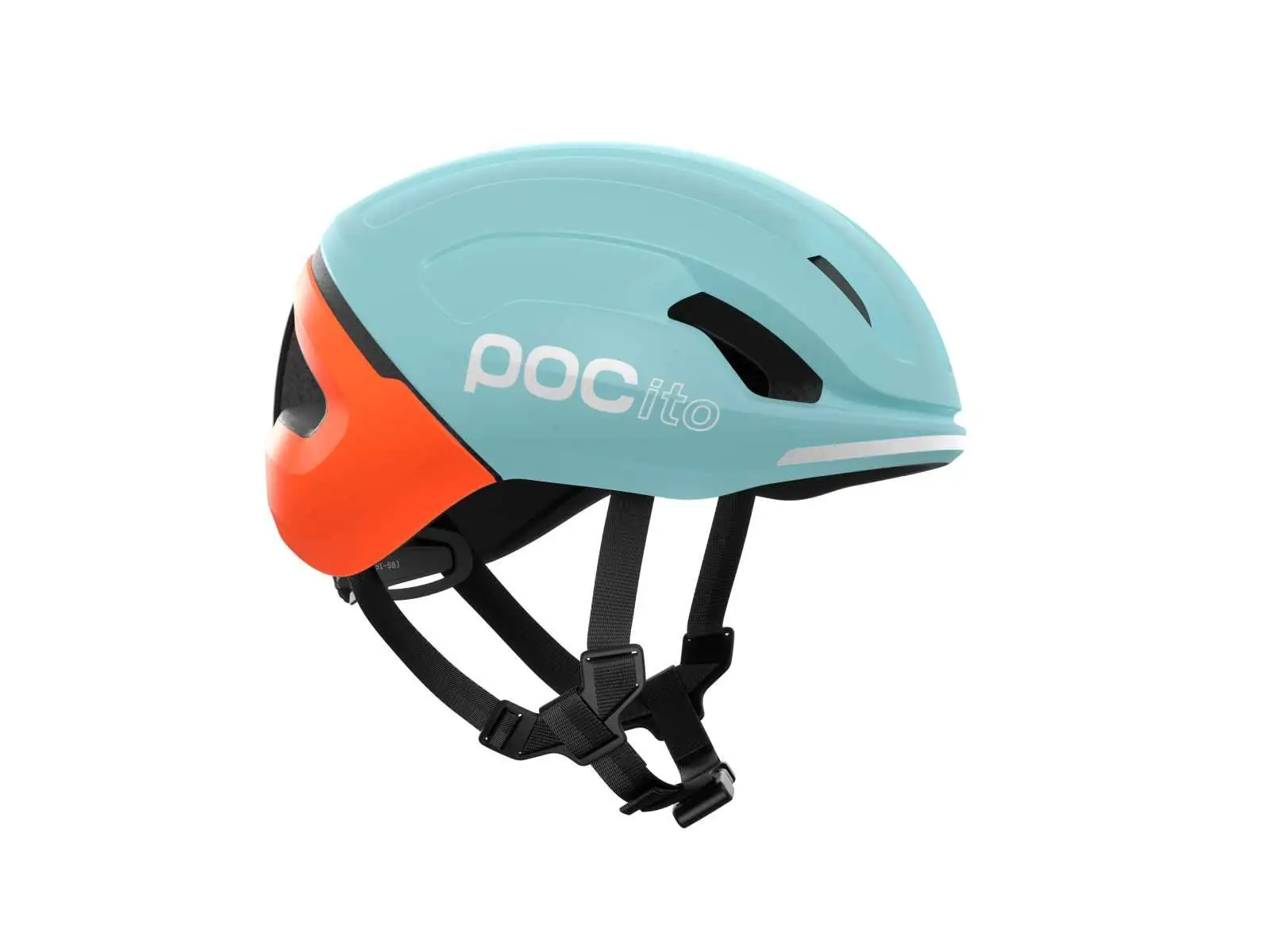 POC POCito Omne MIPS kask dziecięcy Indicolite Blue Matt/Carnelian Orange Matt