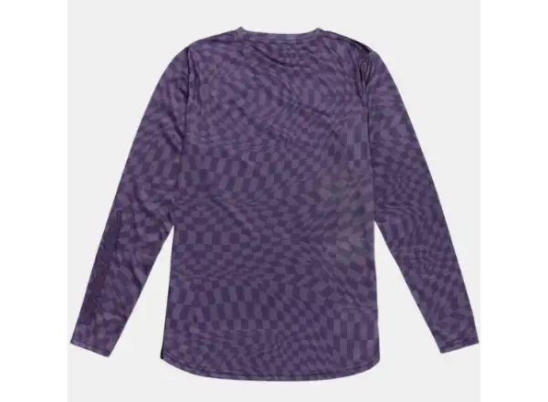 Troy Lee Designs Lilium Twisted Checkers damski dres długi rękaw Deep Purple
