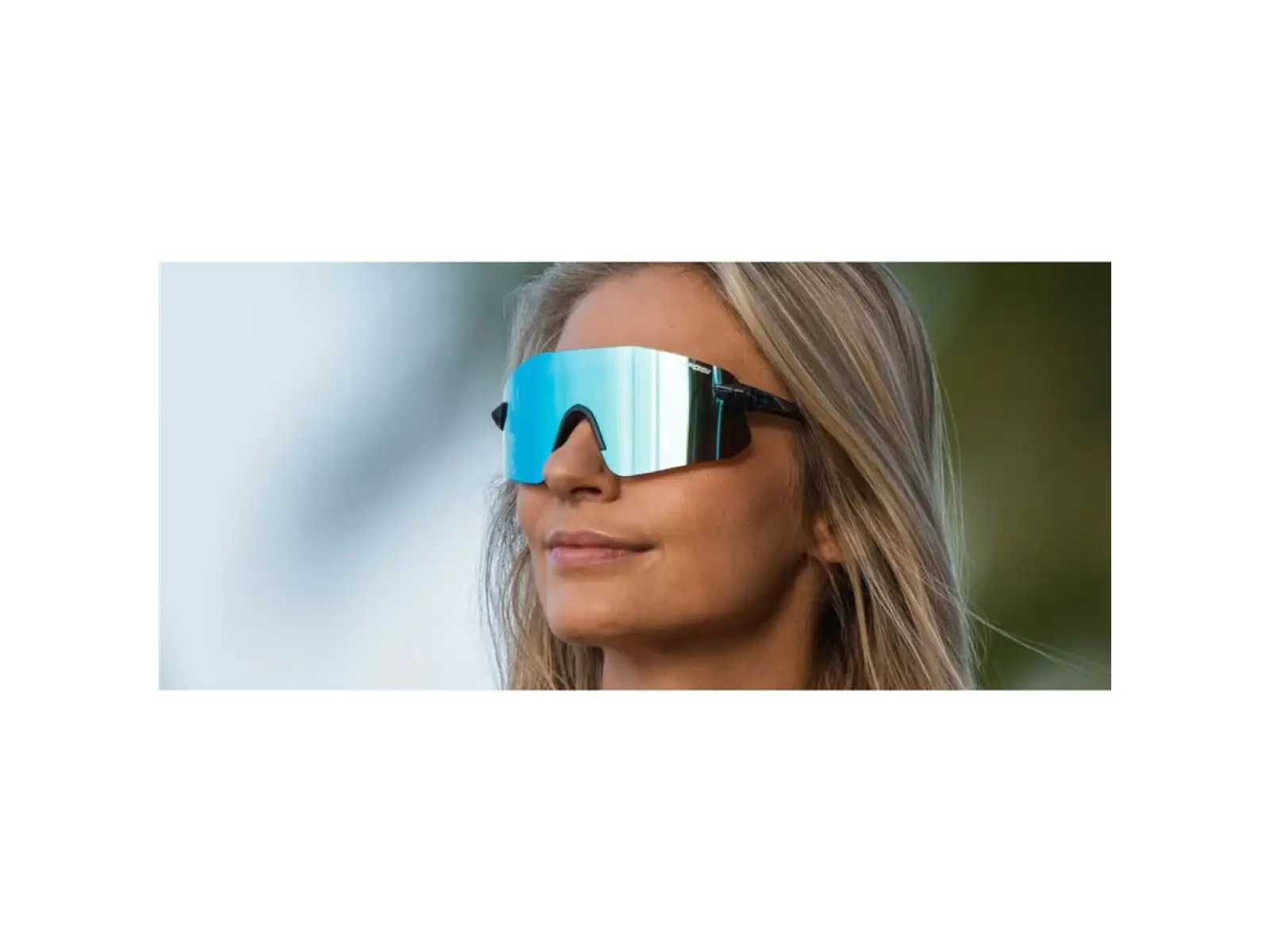 Tifosi Vogel SL okulary sportowe Crystal Smoke/Smoke Bright Blue