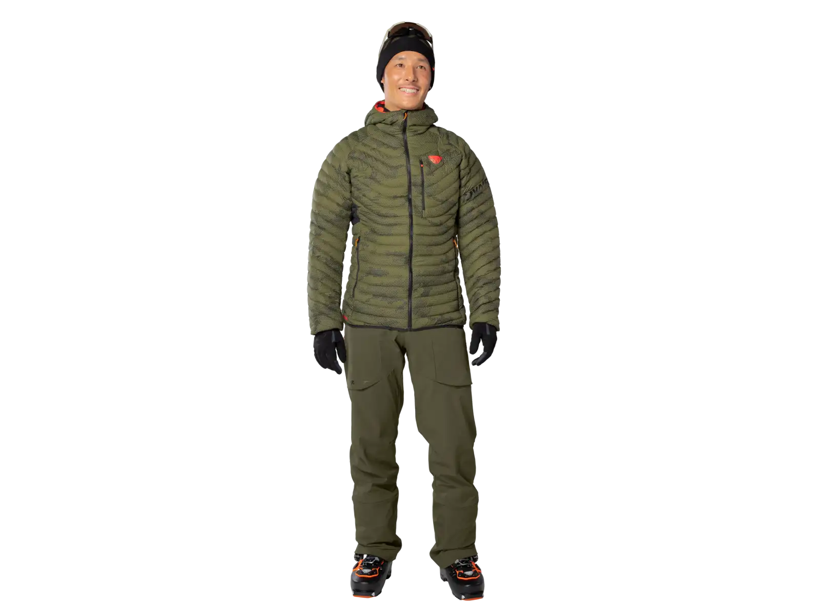 Dynafit Radical męska puchowa kurtka Capulet Olive Camo