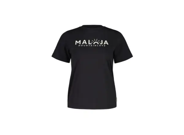 Maloja HornleM. damska koszulka krotki rekaw Deep Black