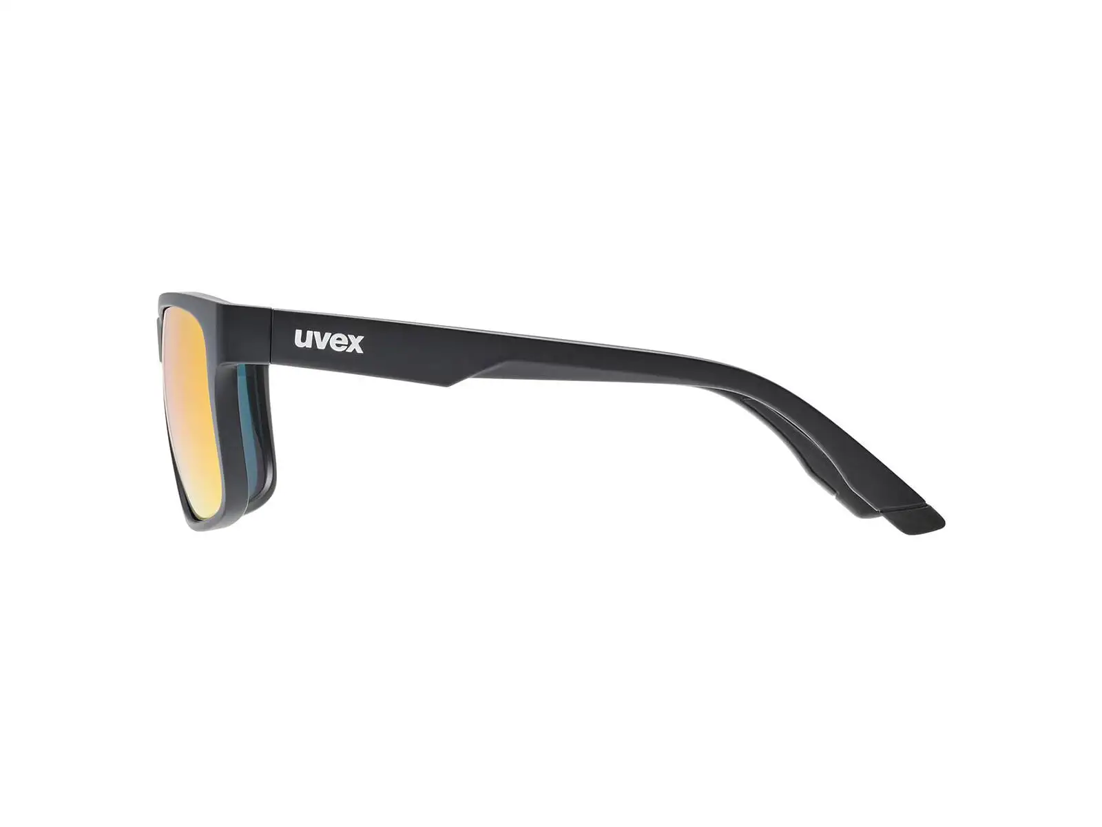 Uvex Poise okulary przeciwsłoneczne Black Matt/Mirror Red