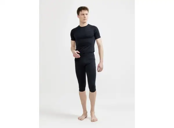 Craft Core Dry Active Comfort męskie spodnie 3/4 czarna