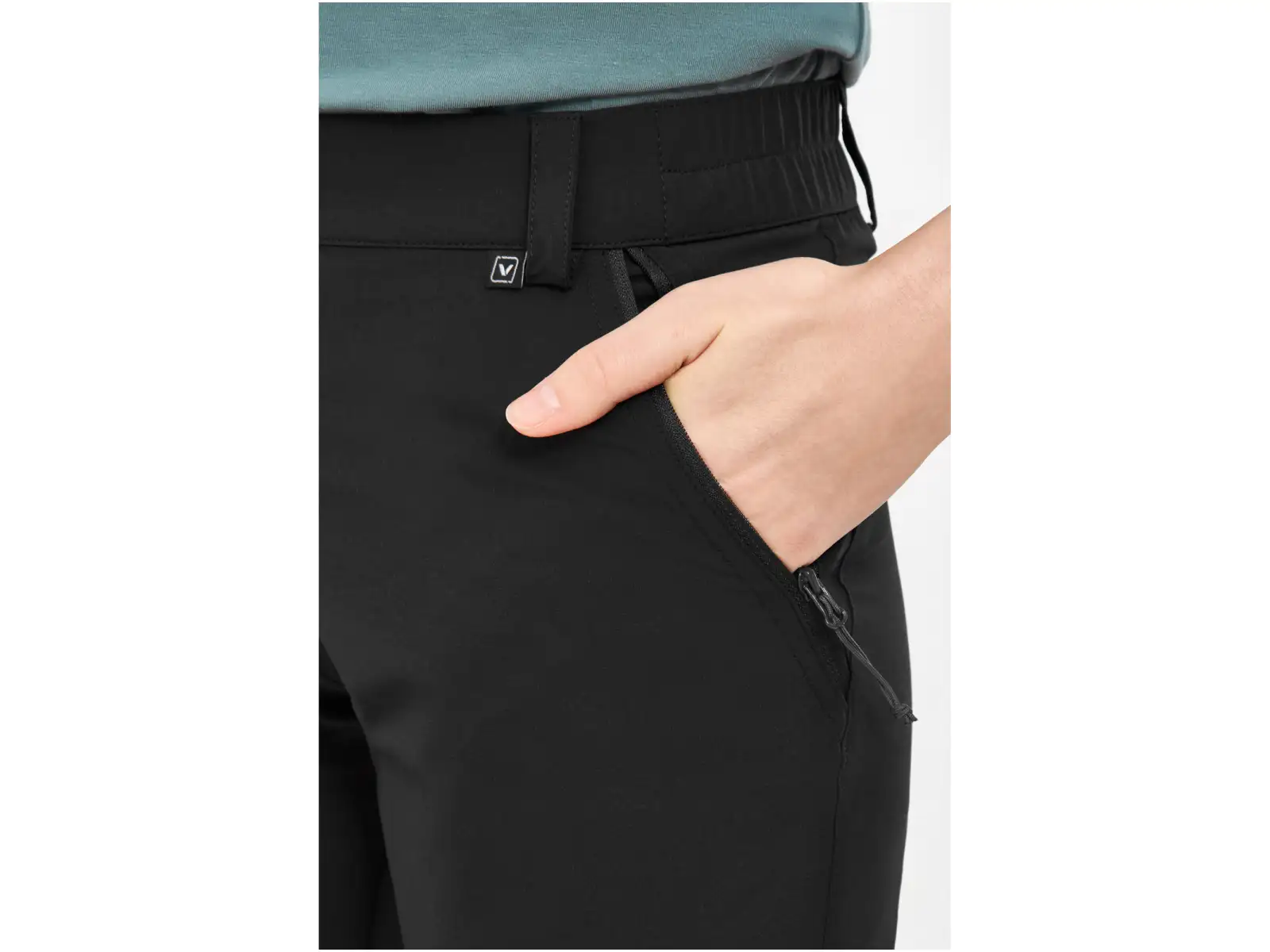 Viking Rocklyn 2in1 damskie spodnie black