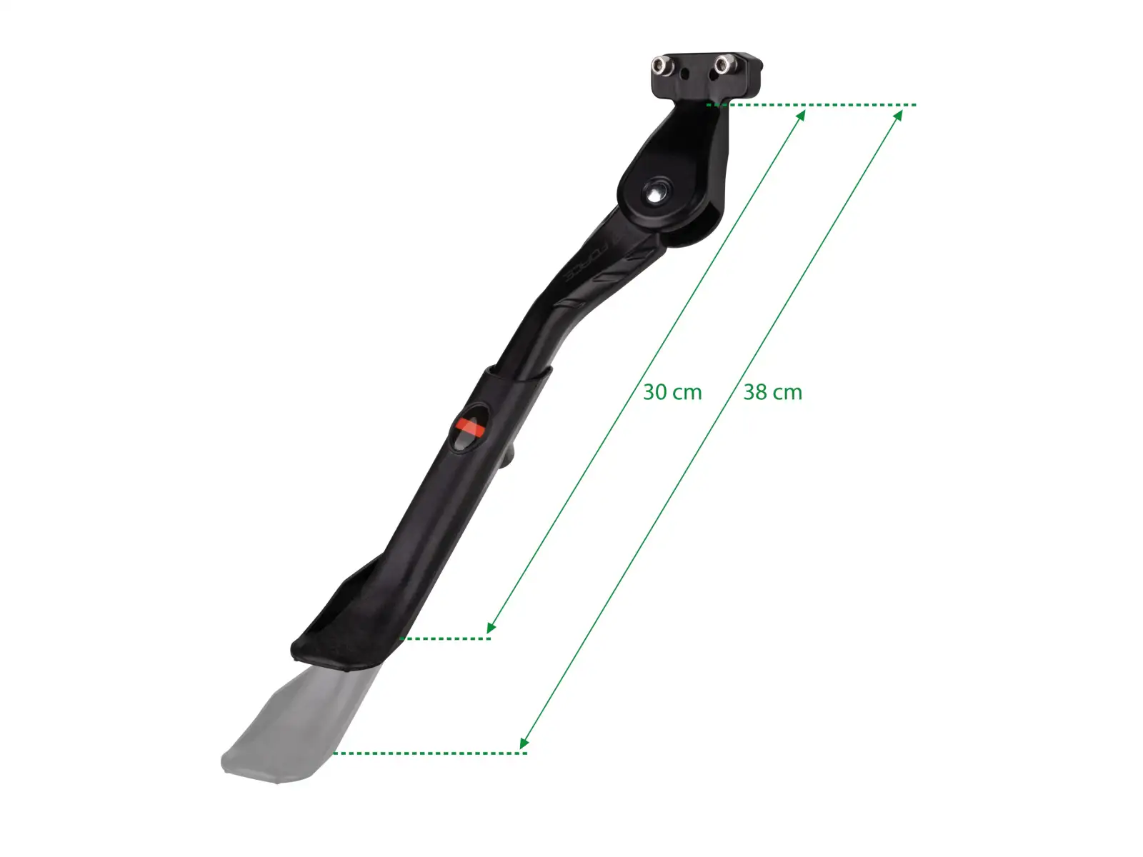 Force podpórka E-Bike 24-29", 18/40mm Al tylna czarna