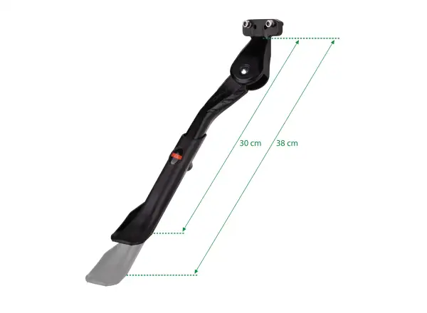 Force podpórka E-Bike 24-29", 18/40mm Al tylna czarna