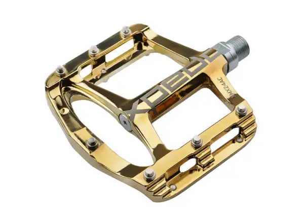 platformowe pedały X-pedo Spry+ gold slick