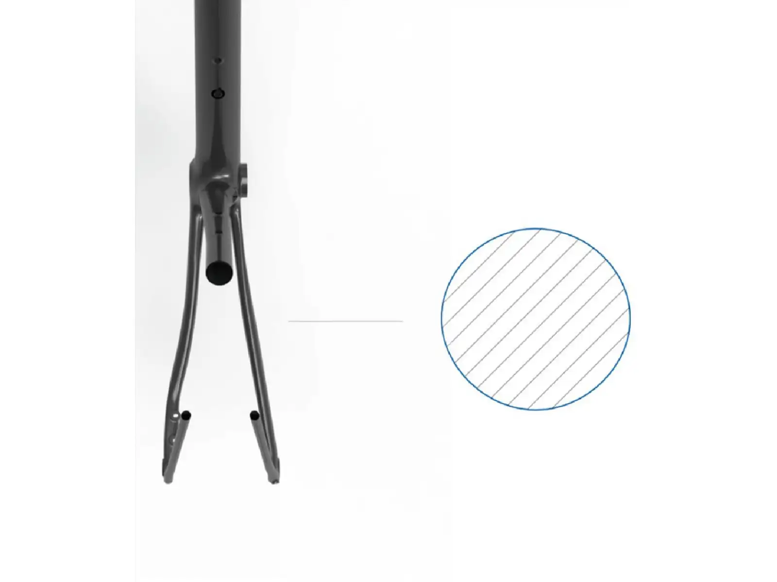 Orbea Orca OMR szosowy zestaw ramy Carbon Raw - Titan