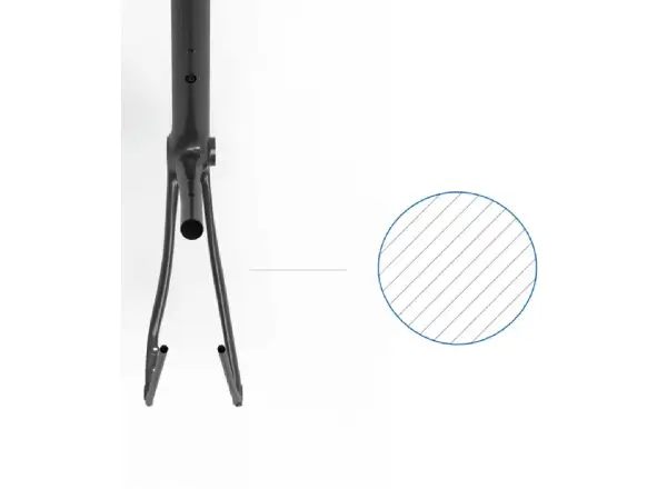 Orbea Orca OMR szosowy zestaw ramy Carbon Raw - Titan