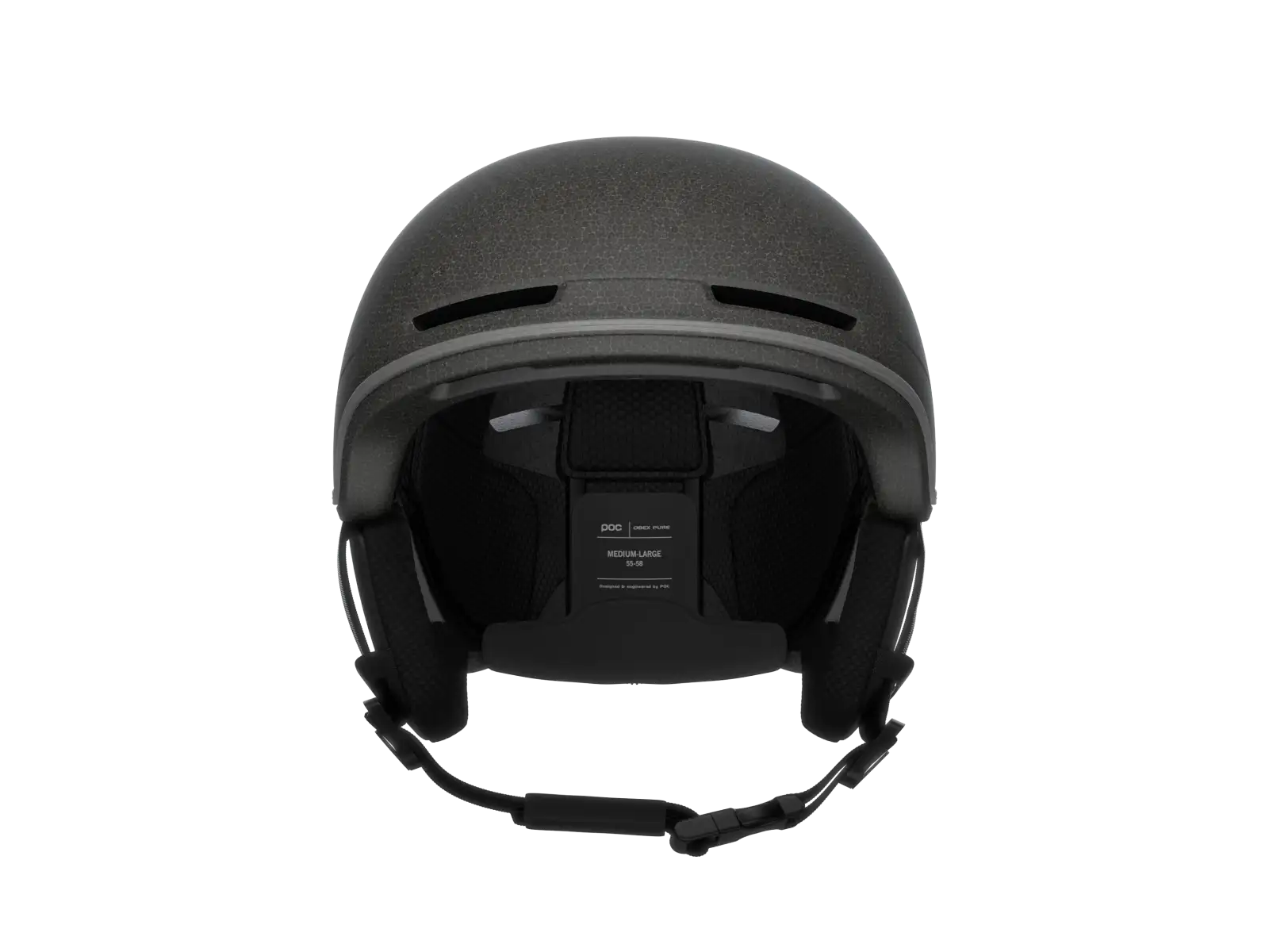 POC Obex Pure kask narciarski Raw Black Matt