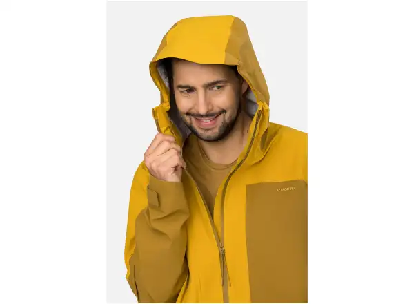 Viking Numani męska kurtka Brown/Yellow