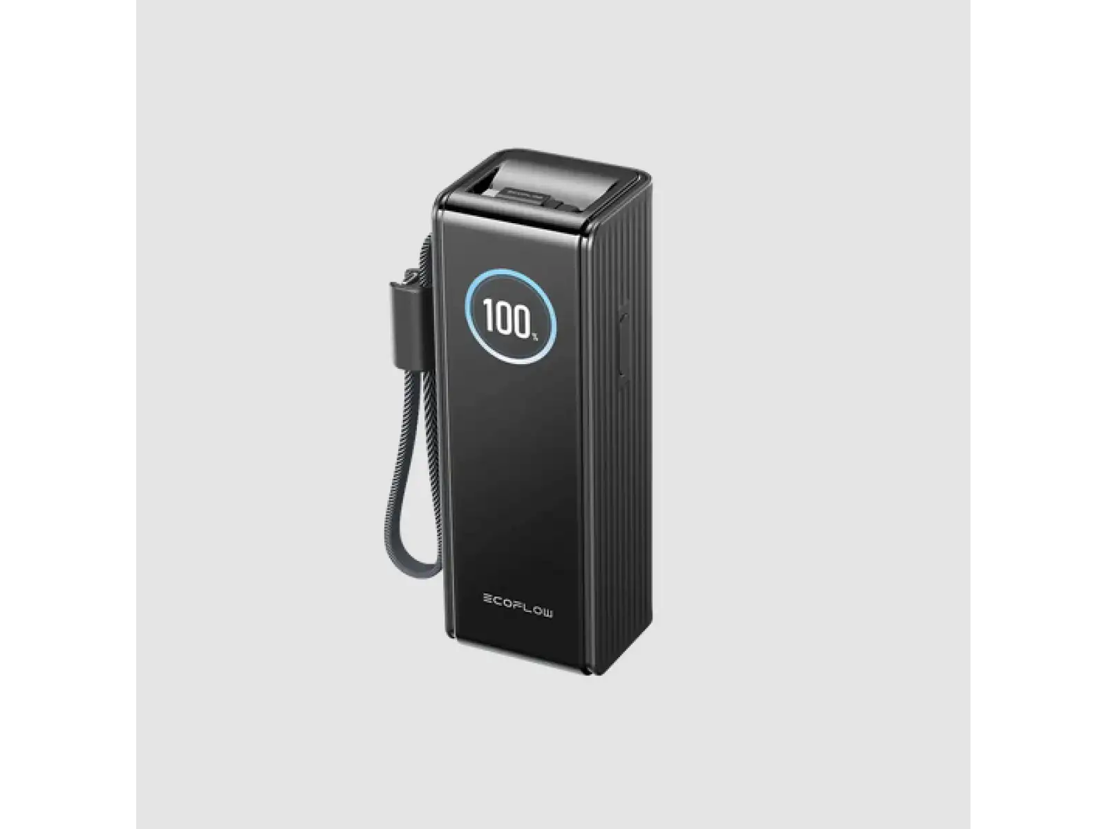EcoFlow Rapid Power Banka (25000mAh,170W) 2x100W wbudowany kabel USB-C - czarna