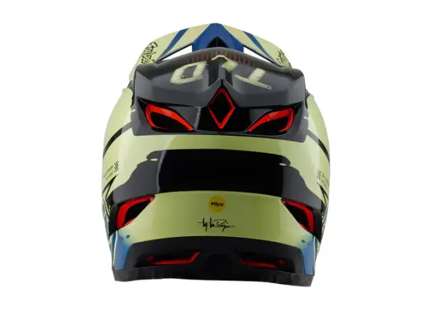 Troy Lee Designs D4 Composite kask Drip Glo Yellow