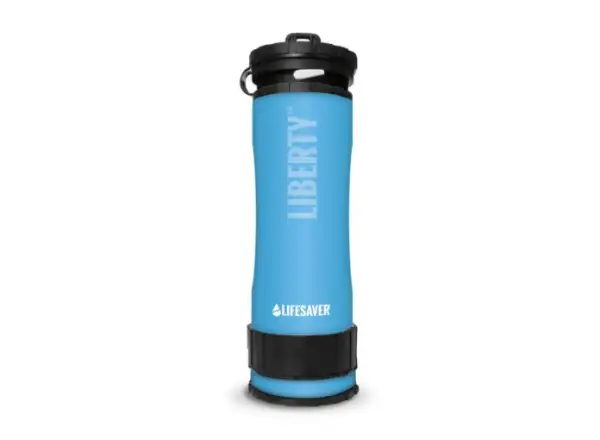 LifeSaver Liberty butelka filtracyjna 400 ml niebieska