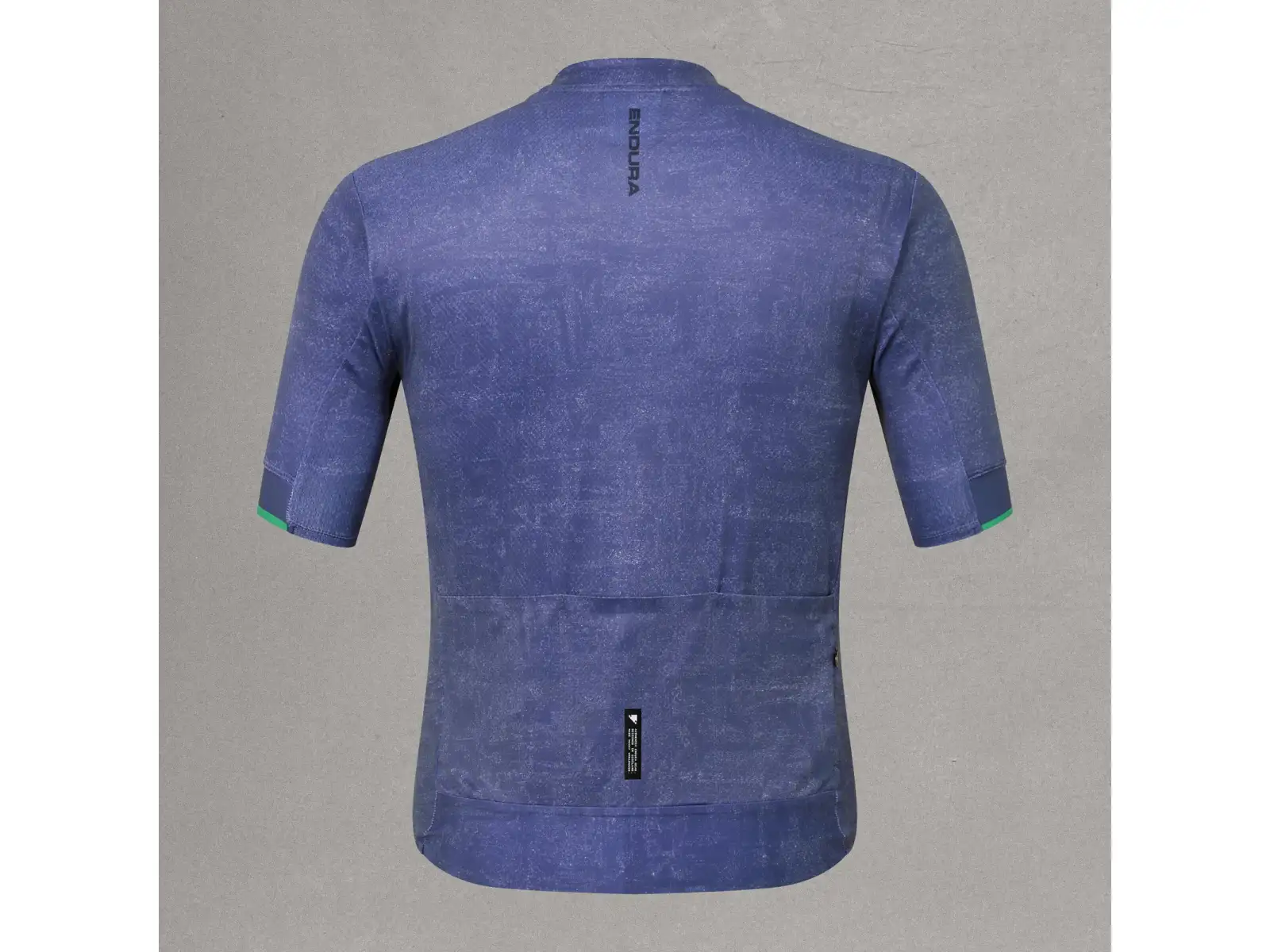 Endura FS260 Print męska koszulka rowerowa krótki rękaw Indigo Rock