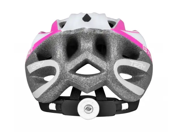 Force Tery kask rowerowy biała/różowa
