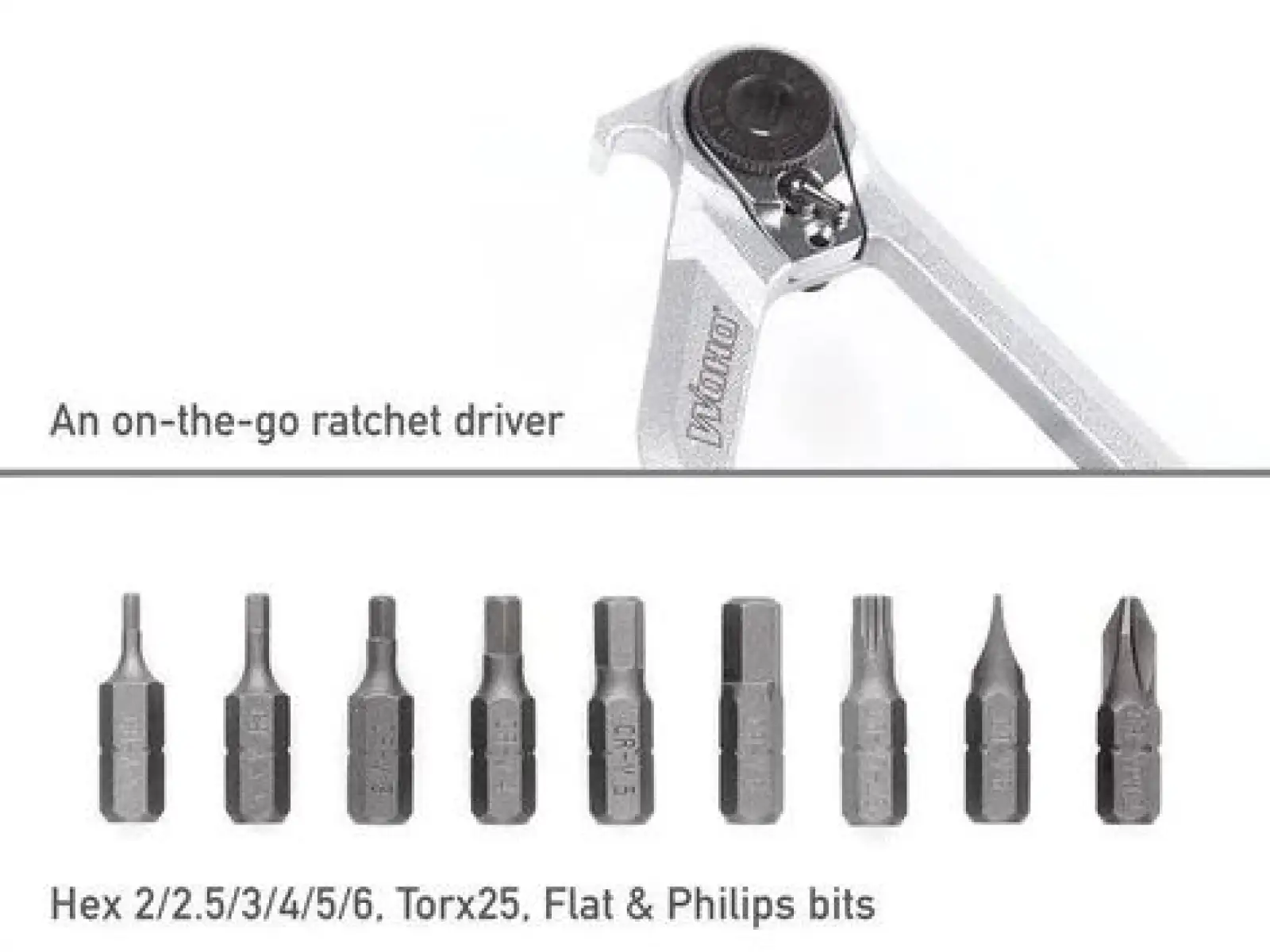 Woho WOKit 2.0 Bikepacking tools zestaw narzędzi Silver