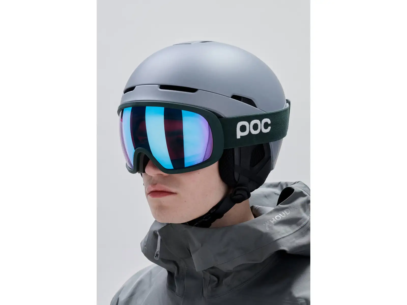 POC Obex MIPS kask narciarski Granite Grey Matt
