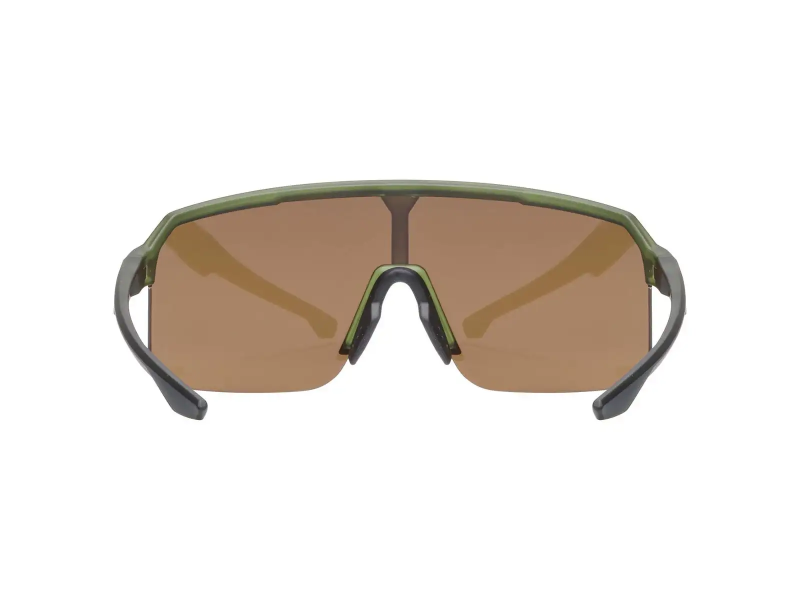 Uvex Ramp okulary przeciwsłoneczne Olive Matt/Mirror Gold