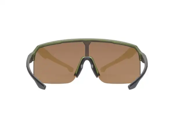 Uvex Ramp okulary przeciwsłoneczne Olive Matt/Mirror Gold