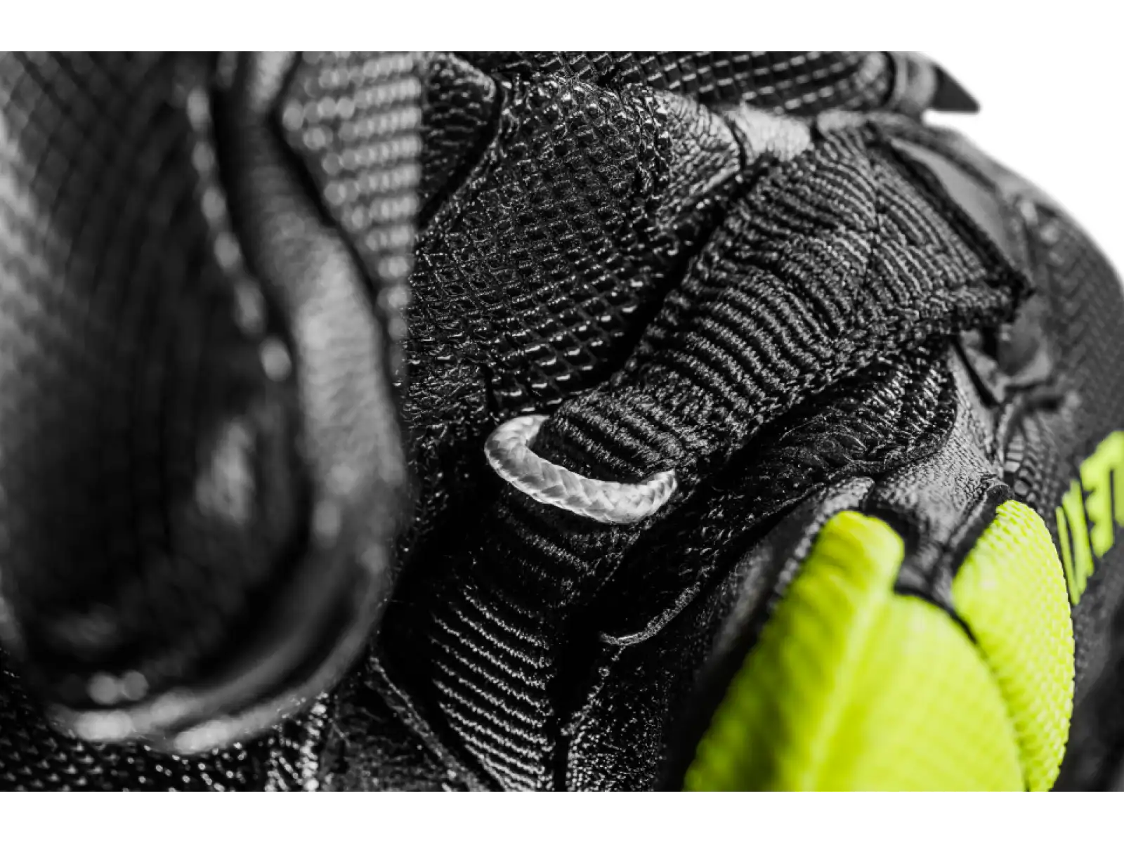 Leki WCR Venom SL 3D wyścigowe rękawice Black-Ice Lemon