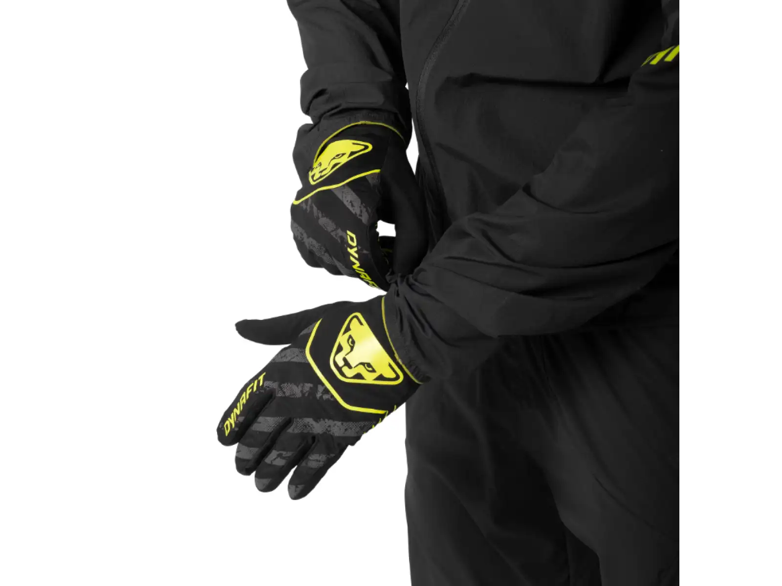 Dynafit Trail Reflective rękawice Black Out (5A30)