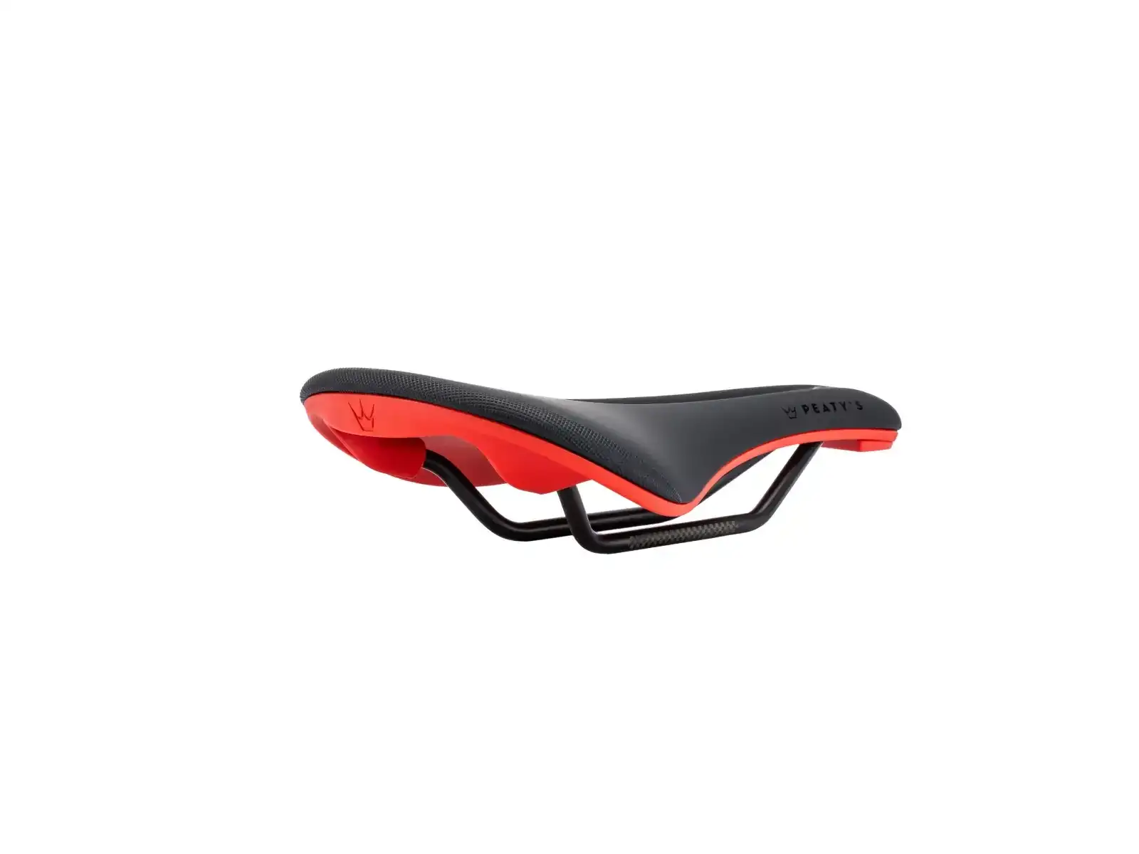 Peatys Monarch siodło CR-MO Rail / Nylon Base Red