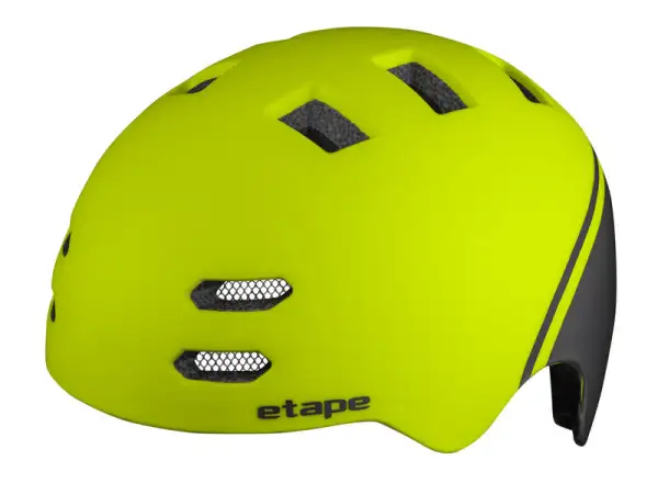 Etape Buddy kask dziecięcy lime/antracyt
