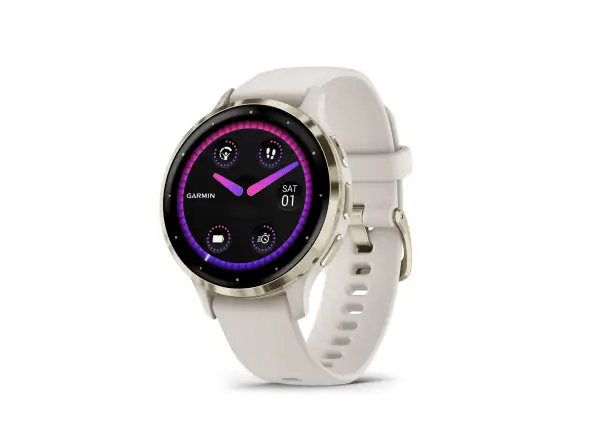 Garmin Venu 3S inteligentní zegarek Soft Gold/Ivory
