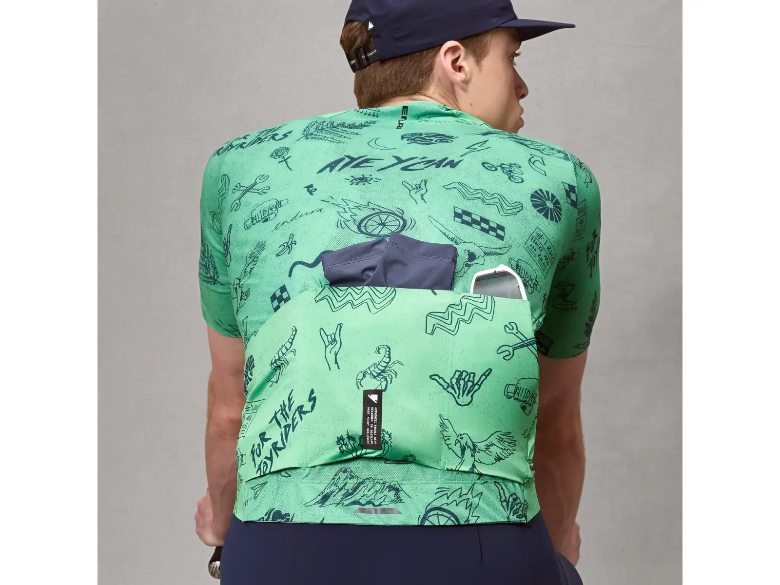 Endura Pro SL męska koszulka kolarska krótki rękaw Emerald