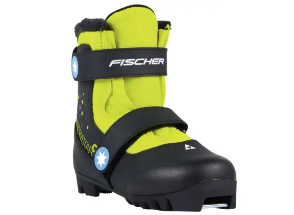 Fischer Snowstar dziecięce buty do nart biegowych Black/Yellow