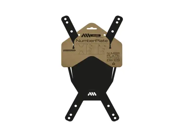All Mountain Style Number Plate tabliczka na numer startowy Black